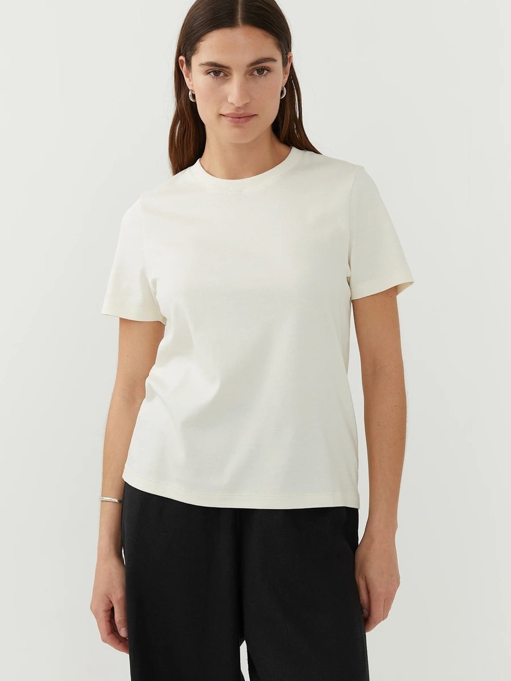 The Slow Label Classic Tee Ecru